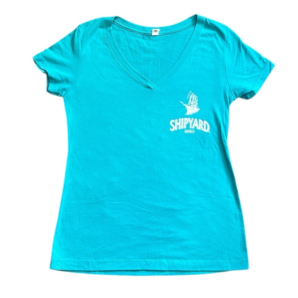 3/$10 ☀️ Next Level | EUC Shipyard V-Neck T-Shirt
